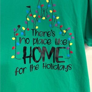 Gildan Festive Green Holiday T-Shirt